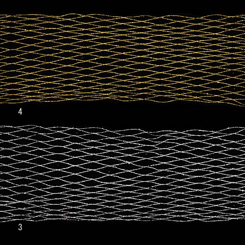 20cm幅シャイニーネットリボン